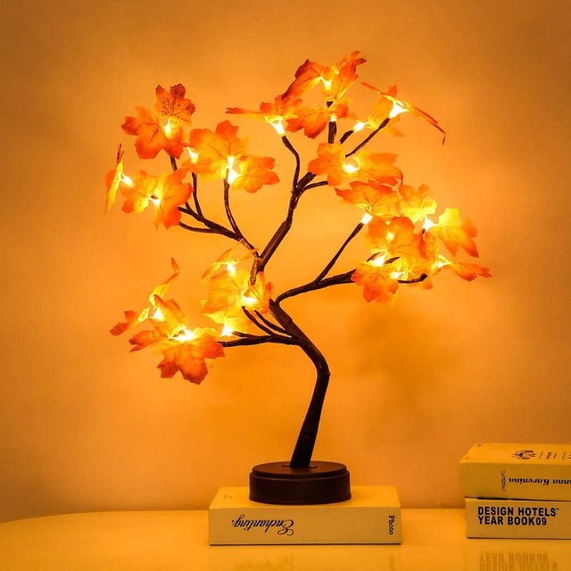 LED Tree Night Light Ramadan Decoration Usb/Battery Swtich Fairy Christmas Tree Light Lamp for Home Bedroom Decor Party Holiday